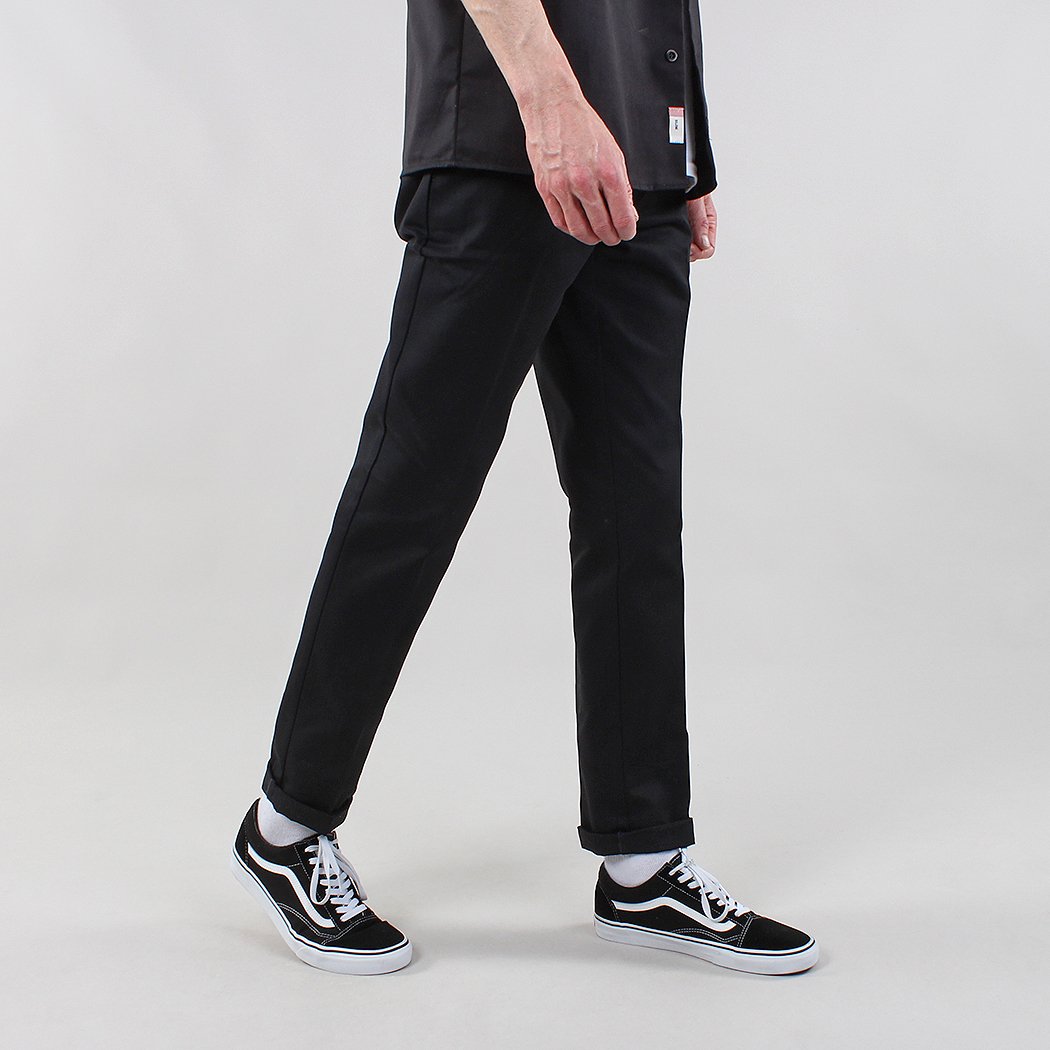 872 Slim Fit Work Trousers in Black | Trousers | Dickies BE.